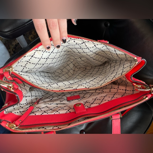 Coral Pink Kate Spade Purse - Picture 5 of 8